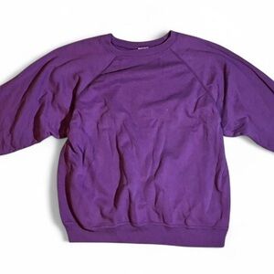 Hanes Women's Purple Sweater